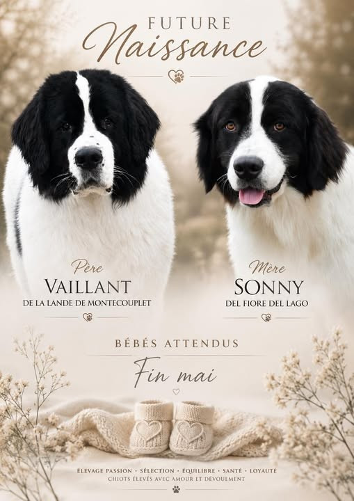 ❤ ❤ ❤ Des bébés Landseer attendus❤ ❤ ❤